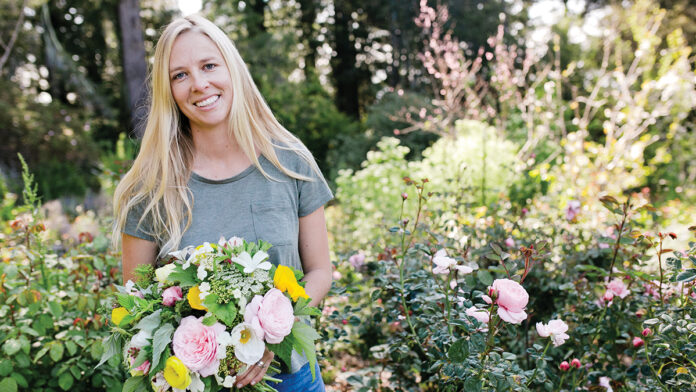 Motherโs Day Flower Pop-up Blooms at Companion Bakeshop Wild Moon Flowers Caroline Martin