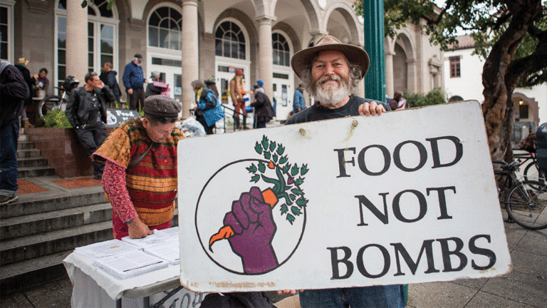 Food Not Bombs Celebrates 38 Years