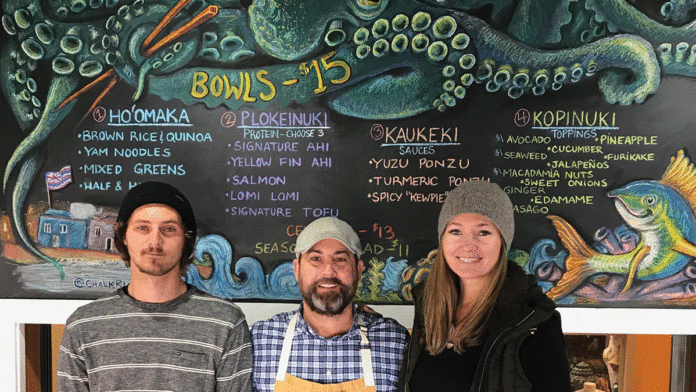 Santa Cruz Poke is a Healthy Destination in Capitola Village Santa Cruz Poke