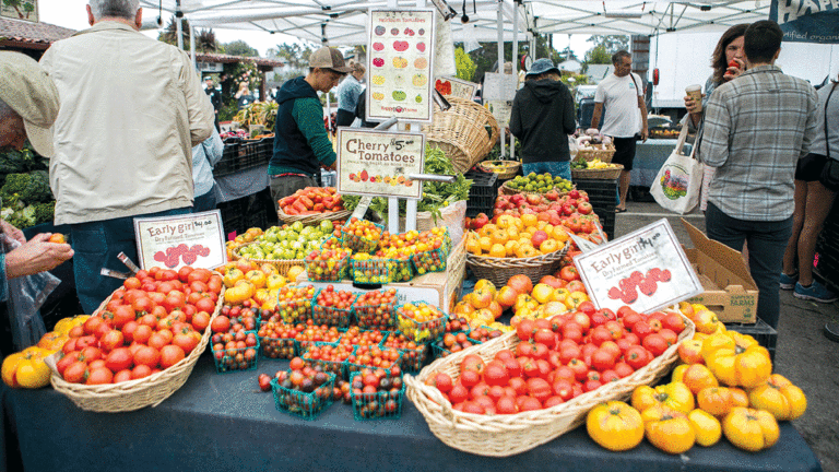 Market Madness as Local Farmers Hit Peak Season