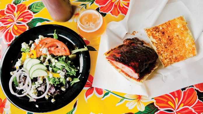 Discover an Off-the-Menu Fave at Mission St. BBQ ribwich