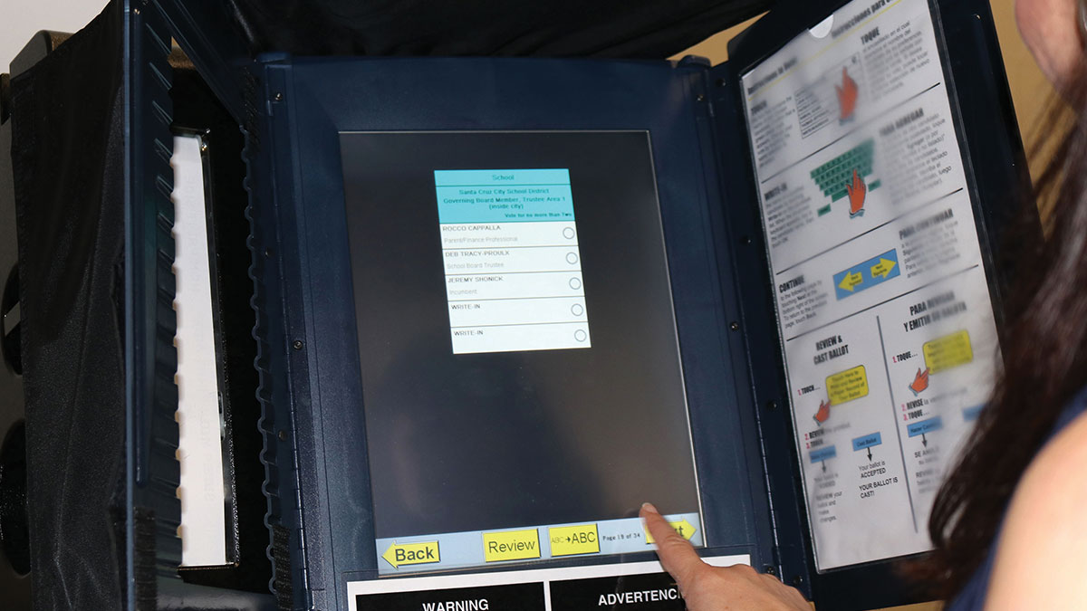 voting booth