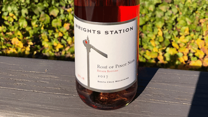 Rosé of Pinot Noir from Wrights Station Wrights Station