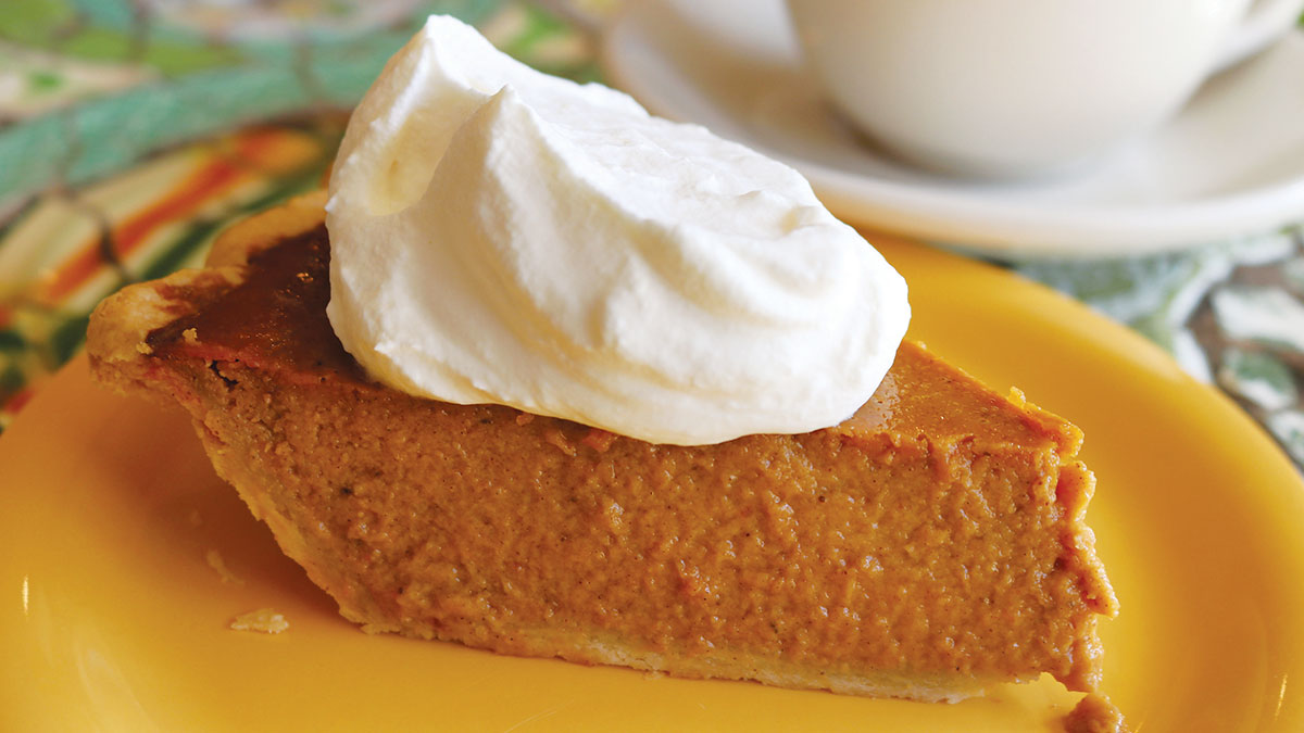 Gayle's pumpkin pie