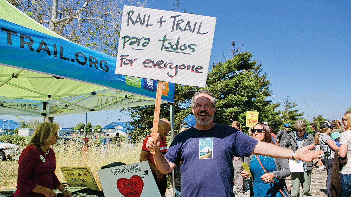 rail trail density