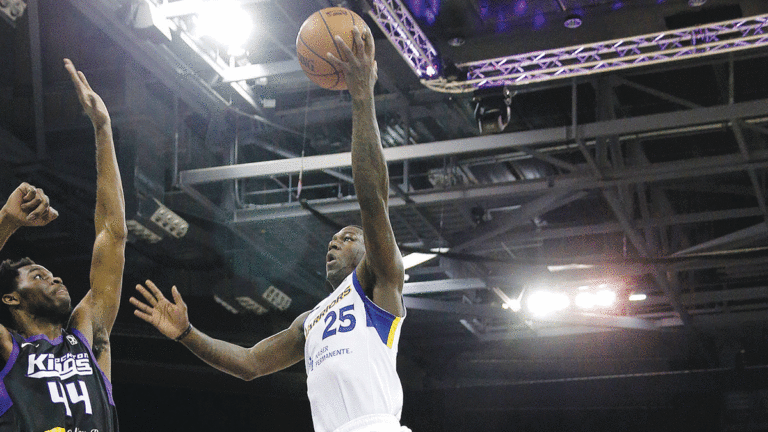 On the Road with Fans of the League-Best Santa Cruz Warriors