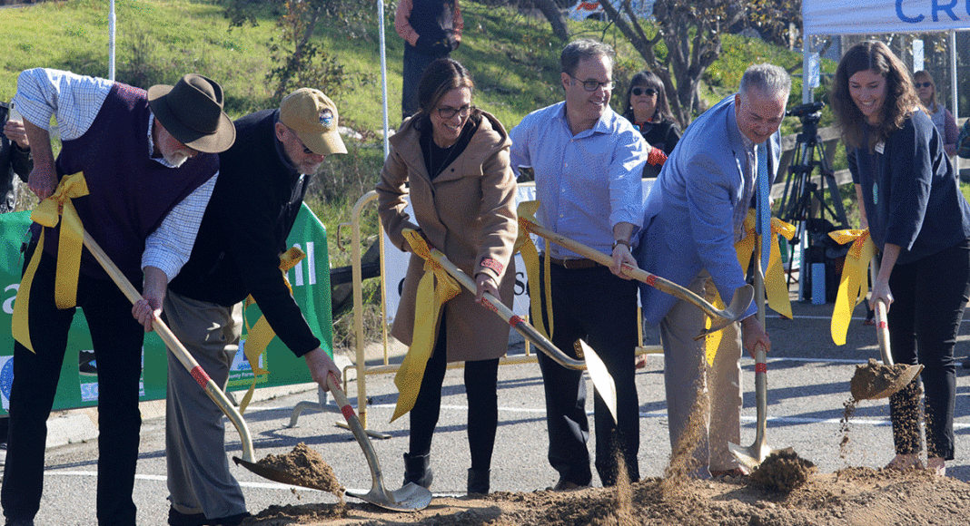 Rail Trail groundbreaking