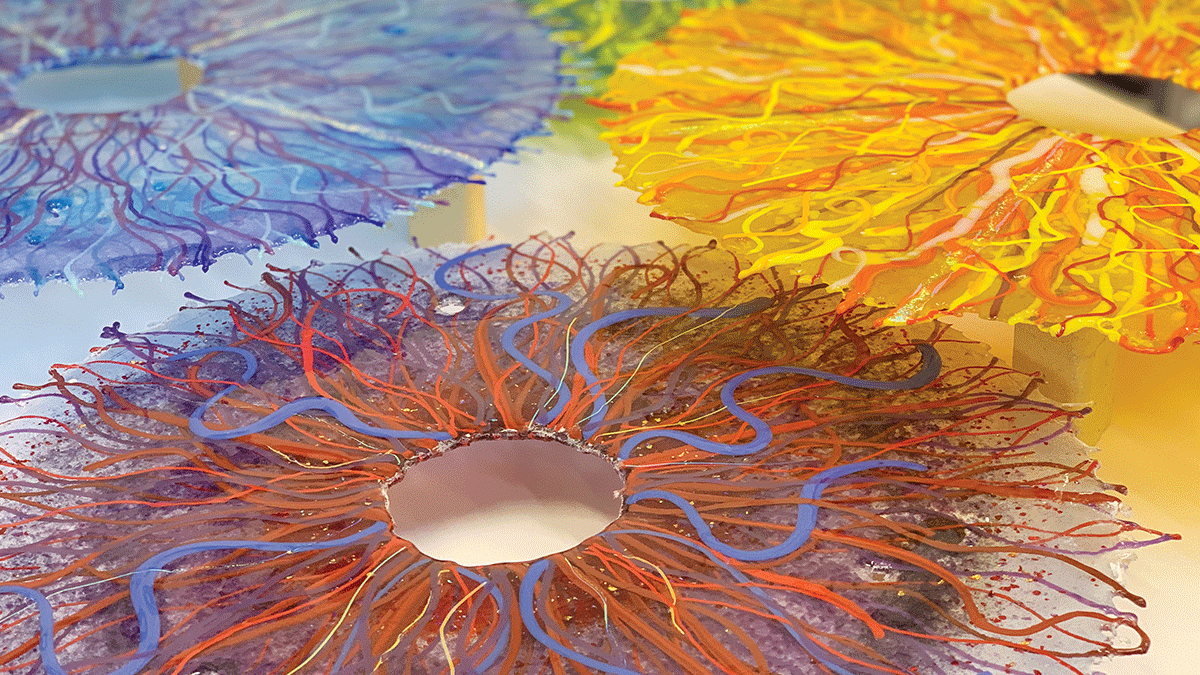 A 'Fusion of Art and Physics' at R. Blitzer Good Times