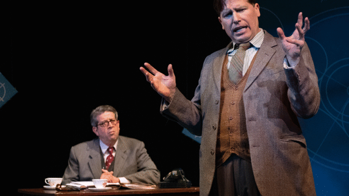 Tortured Genius in Jewel Theatre’s ‘Breaking The Code’ Breaking the Code