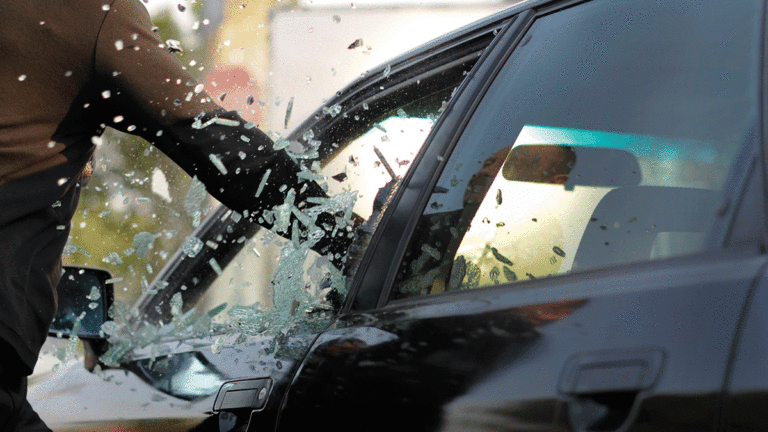 Car Owners Get Smashed in Santa Cruz