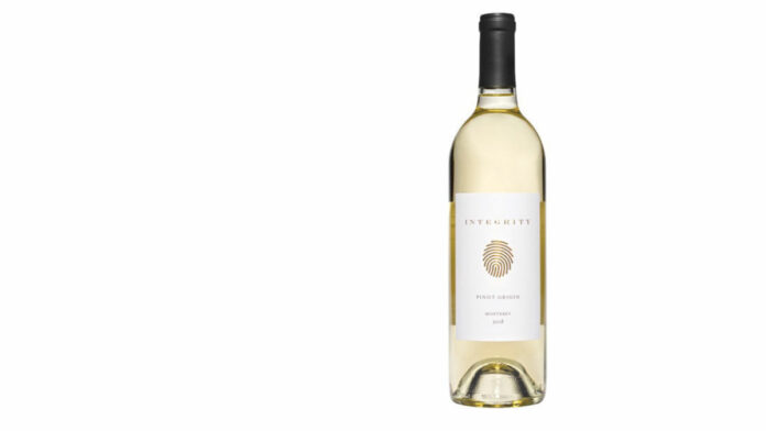 Integrity Wines’ 2018 Pinot Grigio Integrity Wines