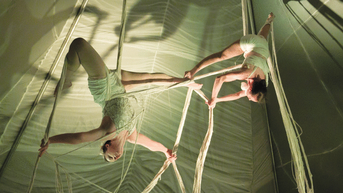 Women’s Circus Troupe Aloft Creates ‘Brave Space’ Aloft
