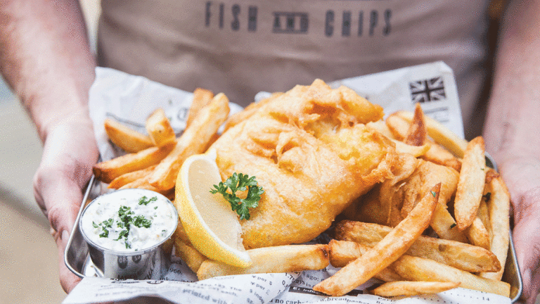 UK Transplants Serve Up Scrumptious Fish and Chips