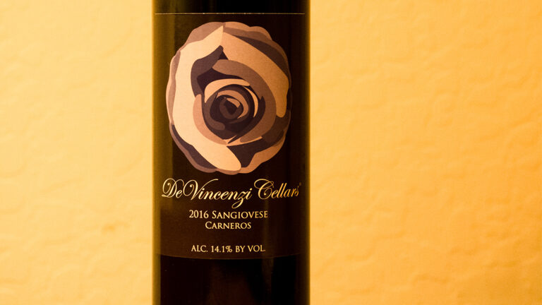 DeVincenzi Cellars’ Voluptuous Sangiovese 2016