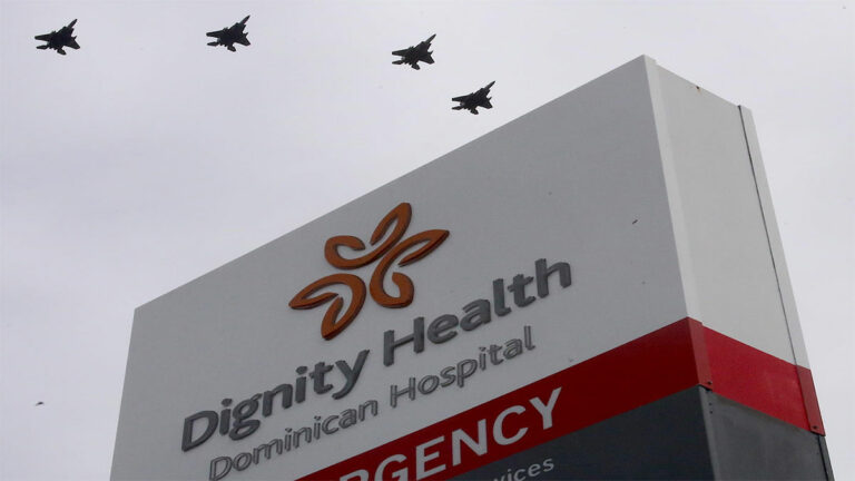 Santa Cruz in Photos: Fighter Jets Salute Health Care Workers
