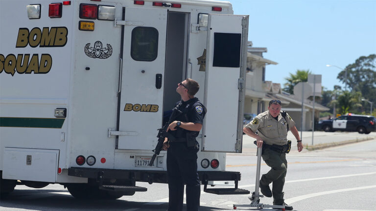 Police Investigate Suspicious Object on Santa Cruz Westside