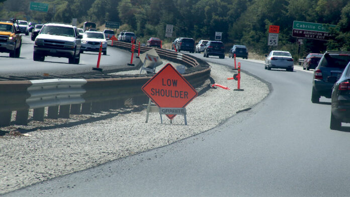 Santa Cruz in Photos: Highway 1 Improvement Work Continues