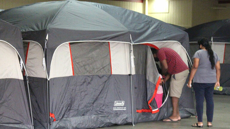 Santa Cruz County Fairgrounds Sets Up Shelter for Fire Evacuees