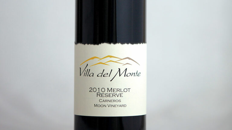 Villa del Monte Winery’s Smooth Merlot Reserve 2010