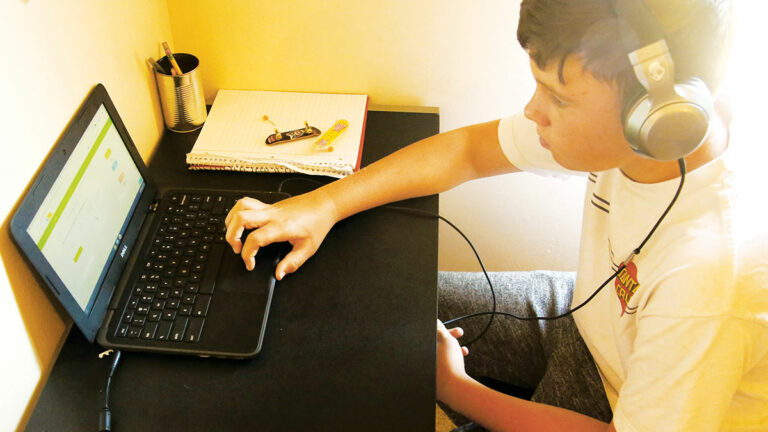 Students, Teachers and Parents Feel the Strain of Distance Learning