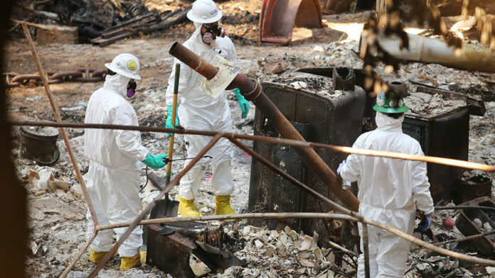 Hazardous Material Removal Begins in Santa Cruz Mountains Fire Zone
