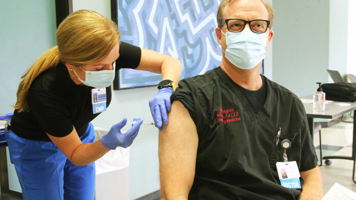 Watsonville Hospital Workers Among First to Receive Covid-19 Vaccine