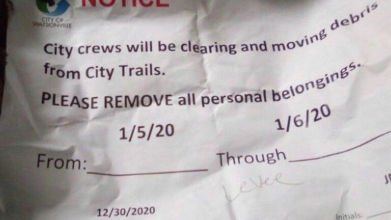 City Postpones Levee Cleanup After Homeless Advocates Raise Concerns