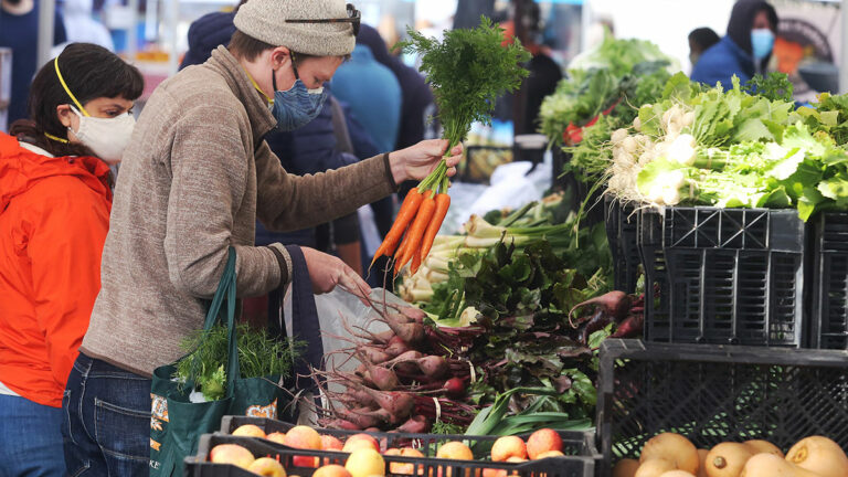 A Visit to the Farmers’ Market Lifts the Spirits on Winter Days