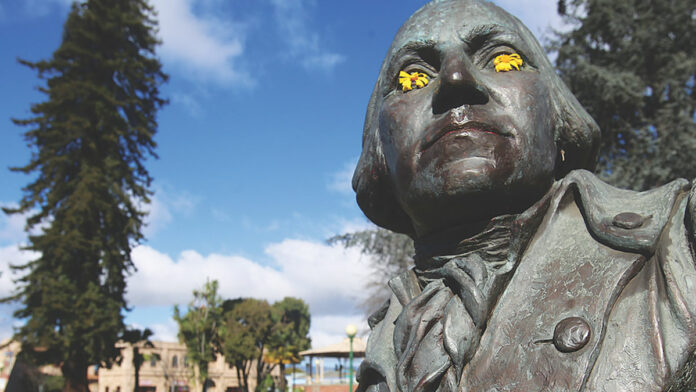 The Divisive Debate Over the Bust of President George Washington