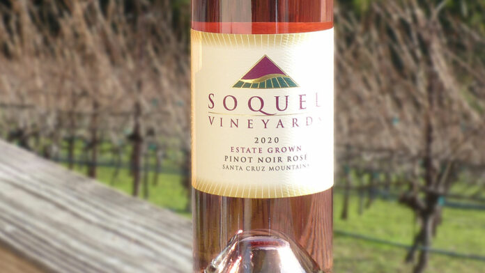Soquel Vineyards’ Pinot Noir Rosé 2020 Is A Knockout