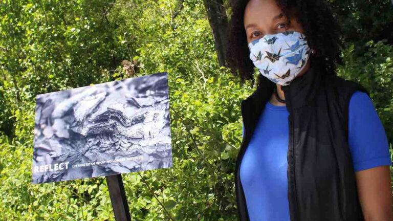 Art Exhibit Provides Space for Reflection Following CZU Fire