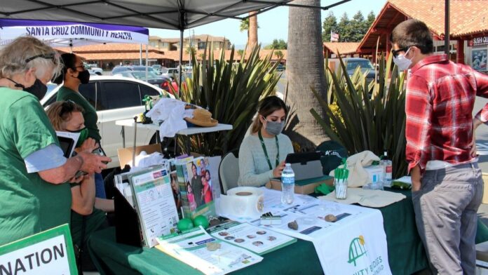 Community Bridges Trades Pints for Vaccines at Watsonville Pop-up Clinic poke-pint