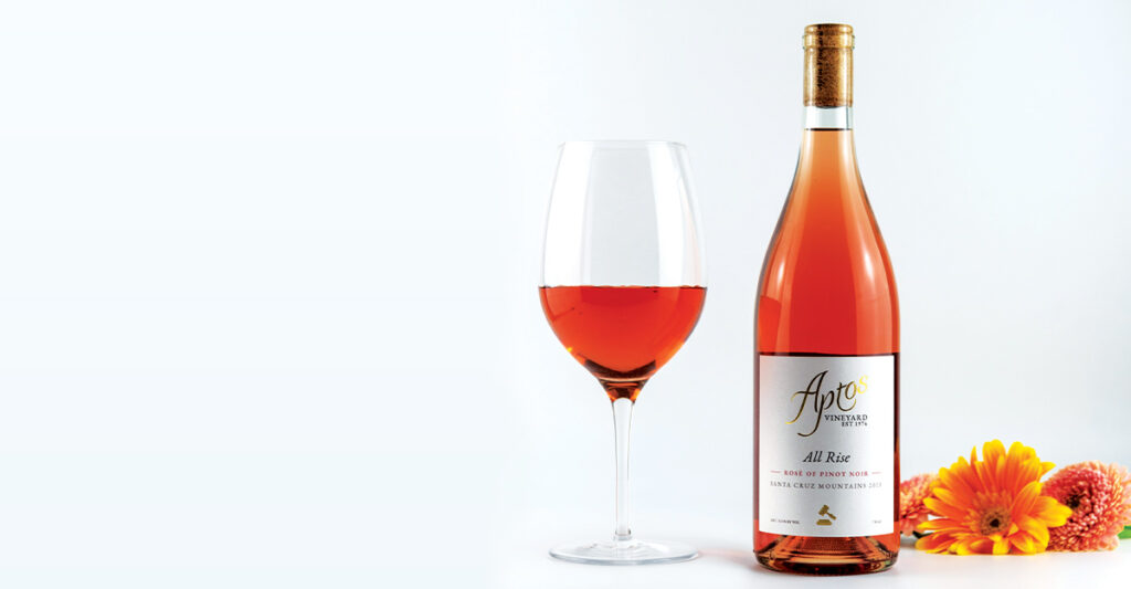 Aptos Vineyard’s Outstanding Rosé of Pinot Noir Good Times
