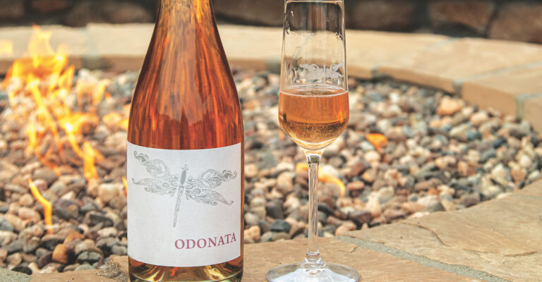 Odonata Wines’ Joyful Sparkling Rosé of Sangiovese