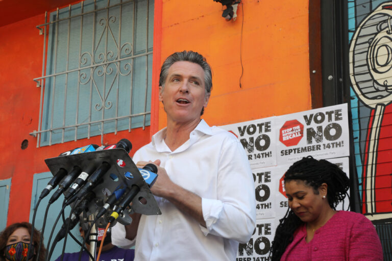 Vice President Pushes Back Against Effort to Recall Newsom