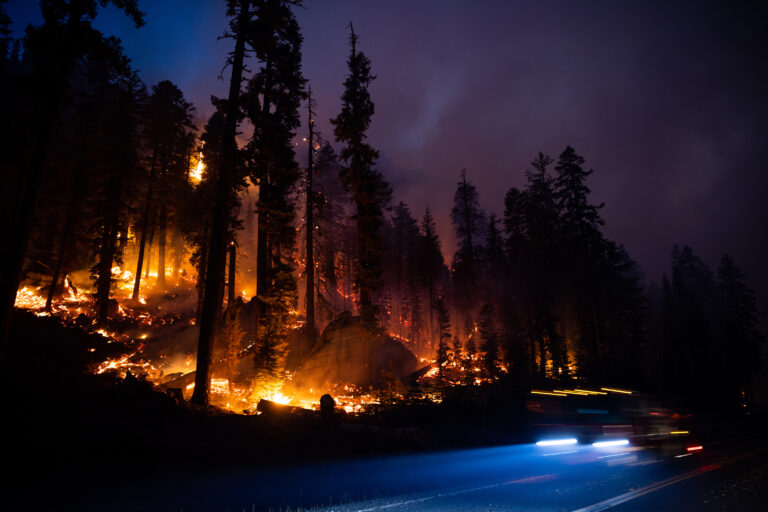 Lake Tahoe Fire Lines