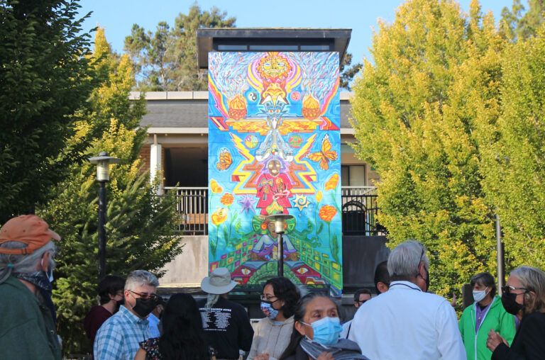 Cabrillo College Unveils New Mural at Aptos Community Celebration