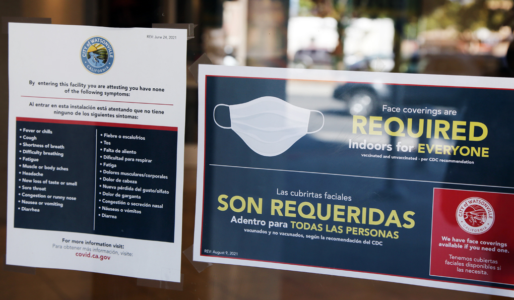 County Lifts Indoor Mask Mandate as Covid-19 Cases Fall
