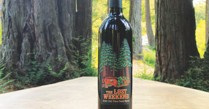 Beauregard Vineyardsโ Lost Weekend Old Vine Field Blend 2020 Represents Survival Lost Weekend Old Vine Blend
