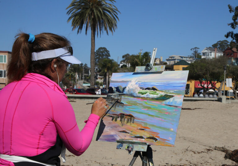 The 6th Annual Capitola Plein Air Competition in Photos