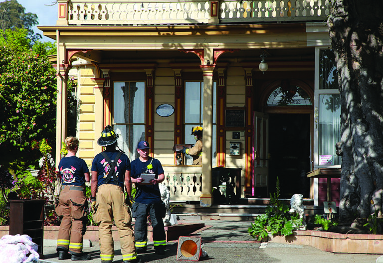 Small Fire Ignites in Historic Bayview Hotel
