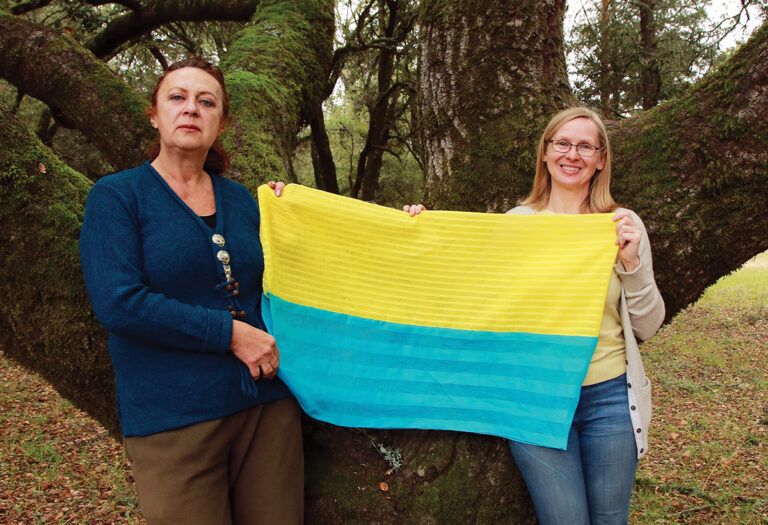 Ukrainians in Santa Cruz Mountains Worry for Home Under Siege