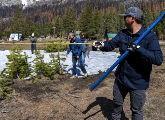 Sierra Snowpack Falls to Lowest Level in 7 Years