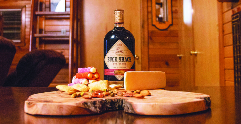 Bourbon Barrels Add Robust Flavor to Buck Shack Red Blend