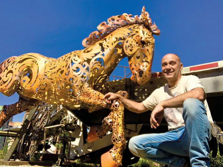 Watsonville Artist’s Sculpture Heads to Burning Man
