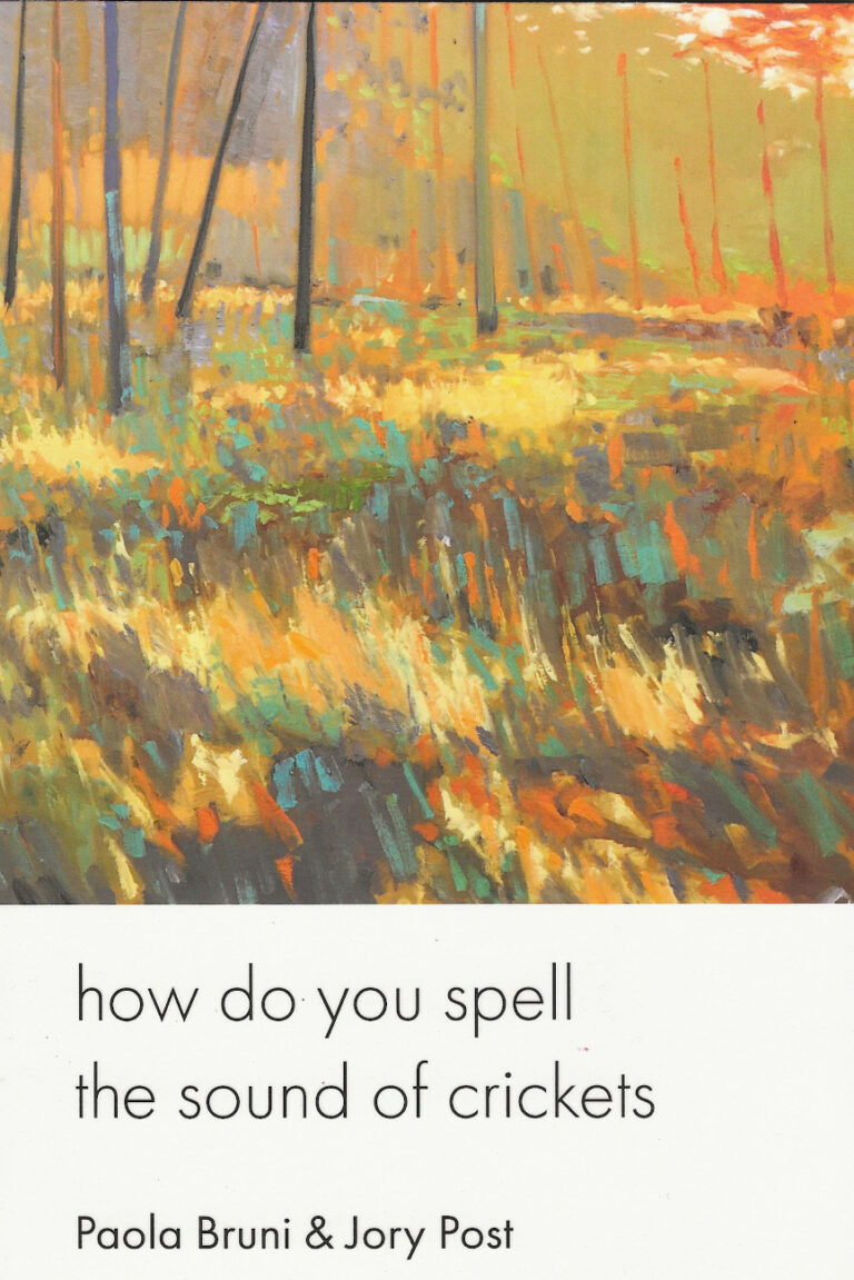 Paola Bruni’s and Jory Post’s Poetry Collection will be Celebrated September 30