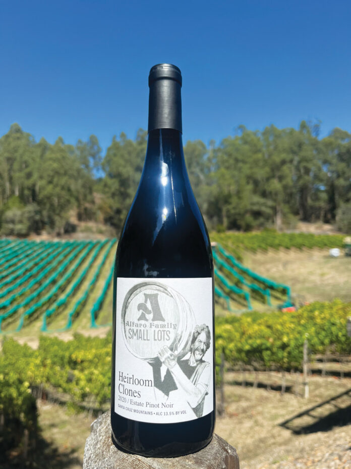 Alfaro’s 2020 Heirloom Clones Pinot Noir is a Palate Party