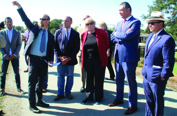 Leaders Celebrate Pajaro Levee Funding Pajaro Levee
