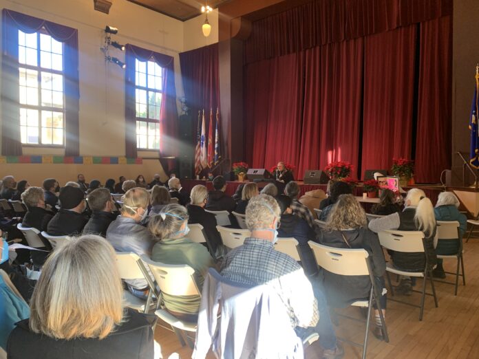 Homeless Memorial Fills Vets Hall