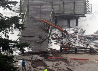 Santa Cruz County Takes Shelter From the Storm